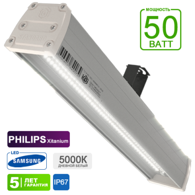 Промышленный светодиодный светильник IO-PROM50 (P50-5KPHSM5S)